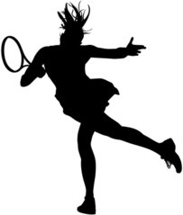 tennis silhouette 1428672