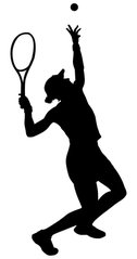 tennis silhouette 2 1428818